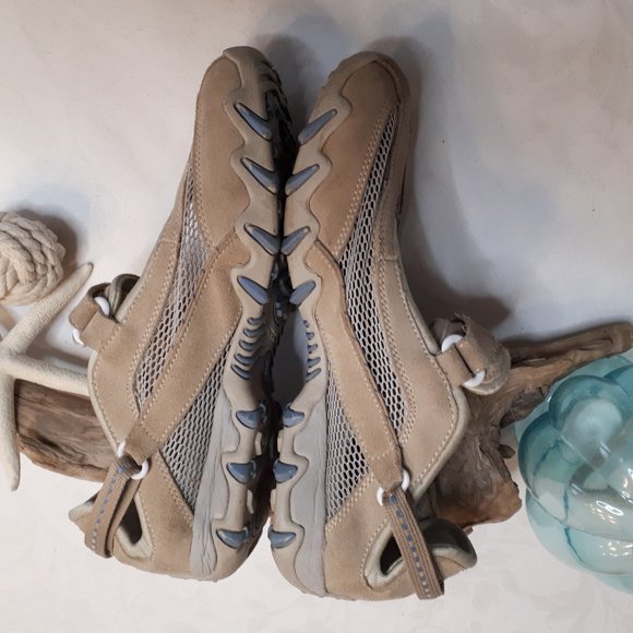 MEPHISTO NIRO ALLROUNDER Tan & Beige Sneakers - Picture 4 of 10